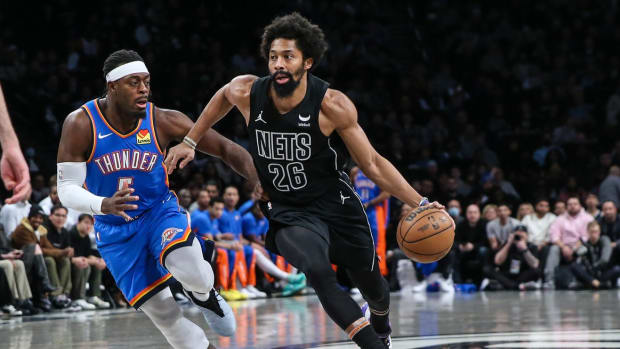 Brooklyn Nets guard Spencer Dinwiddie